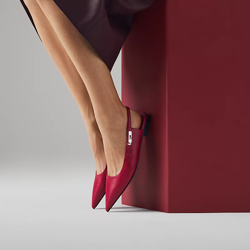 Hermès Lovely slingback - Image 6